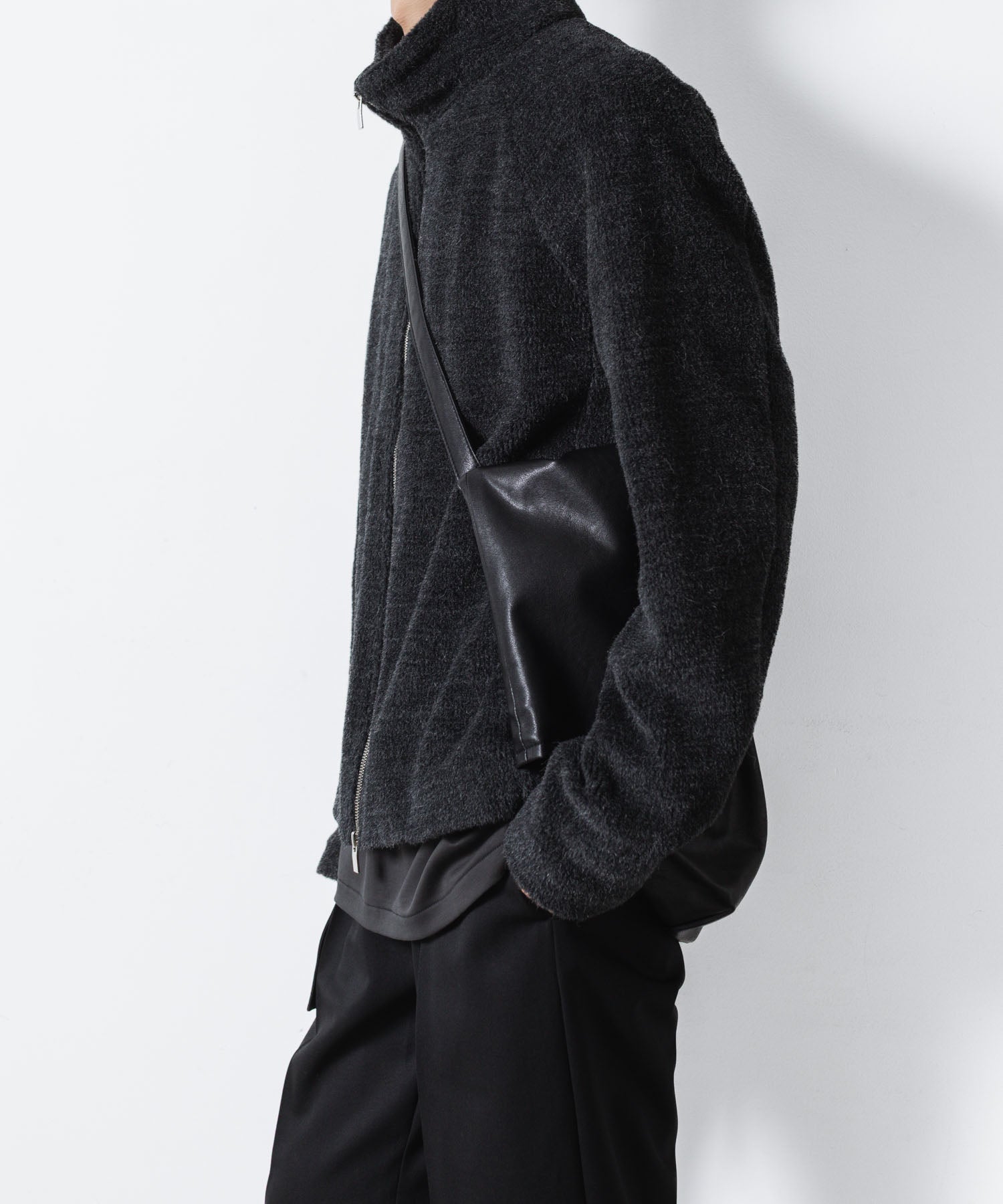 ATTACHMENT アタッチメントのWO/ALPACA BOA ZIP UP BLOUSON - D.GRAYの公式通販サイトsession福岡セレクトショップ
