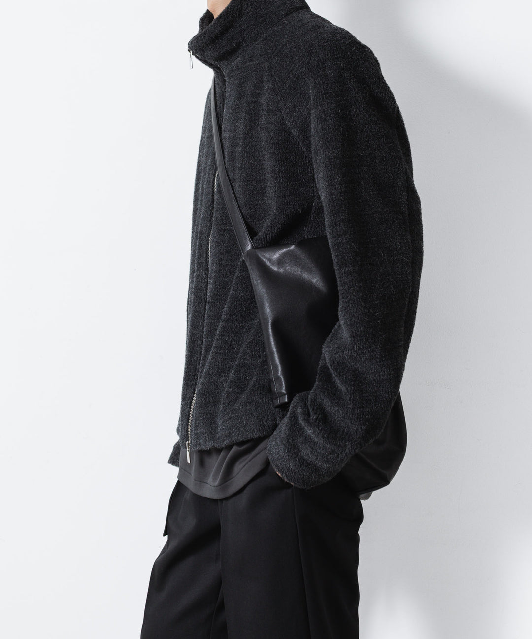ATTACHMENT アタッチメントのWO/ALPACA BOA ZIP UP BLOUSON - D.GRAYの公式通販サイトsession福岡セレクトショップ