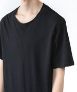 画像をギャラリービューアに読み込む, ATTACHMENT アタッチメントの100/3 HIGH TWIST JERSEY SLIM FIT S/S TEE - BLACKの公式通販サイトsession福岡セレクトショップ
