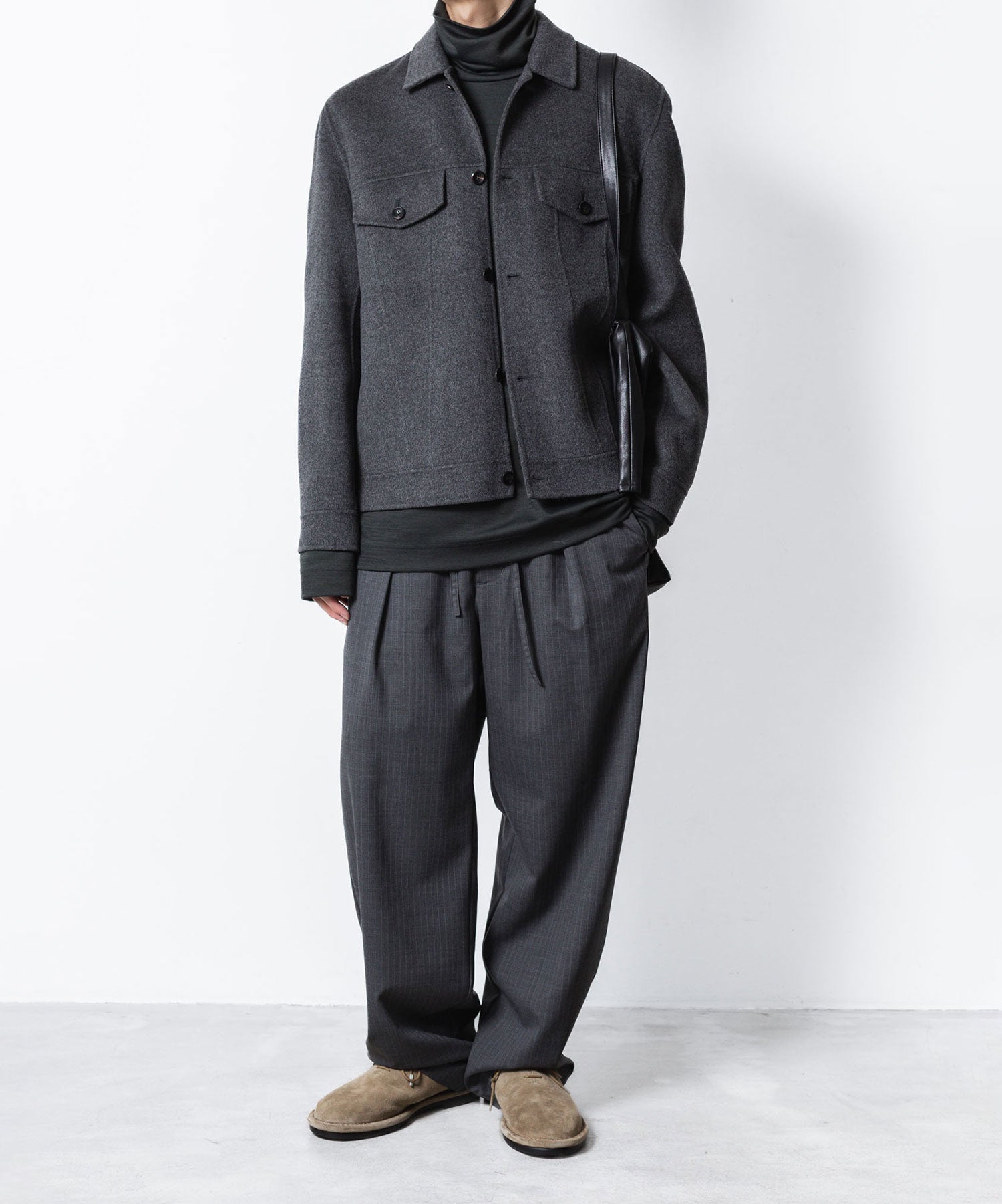 ATTACHMENT アタッチメントのWO/CA DOUBLE FACE BEAVER TRACKER JACKET - X.GRAYの公式通販サイトsession福岡セレクトショップ