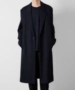 画像をギャラリービューアに読み込む, ATTACHMENT アタッチメントの2/48 WO KERSEY OVERSIZED CHESTER COAT - NAVY 公式通販サイトsession福岡セレクトショップ
