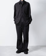 画像をギャラリービューアに読み込む, VEIN ヴェインのJUMBERCA TERRY CUT OFF BAGGY TROUSERS - BLACKの公式通販サイトsession福岡セレクトショップ
