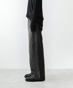 画像をギャラリービューアに読み込む, ATTACHMENT アタッチメントの11OZ DENIM WIDE JEANS - BLACKの公式通販サイトsession福岡セレクトショップ
