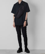 画像をギャラリービューアに読み込む, ATTACHMENT アタッチメントのPE HIGH COUNT DOUBLE CLOTH SIDE POCKET EAZY PANTS - BLACKの公式通販サイトsession福岡セレクトショップ
