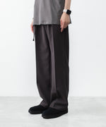 画像をギャラリービューアに読み込む, ATTACHMENT アタッチメントのPE STRETCH DOUBLE CLOTH BELTED STRAIGHT TROUSERS - D.BROWNの公式通販サイトsession福岡セレクトショップ
