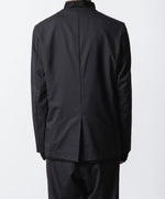 画像をギャラリービューアに読み込む, ATTACHMENT アタッチメントのT/W/SI STRETCH GABARDINE COLLARLESS JKT - S.BLACKの公式通販サイトsession福岡セレクトショップ
