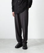 画像をギャラリービューアに読み込む, ATTACHMENT アタッチメントのCOTTON DOUBLE FACE LOUNGE TROUSERS - D.GRAYの公式通販サイトsession福岡セレクトショップ
