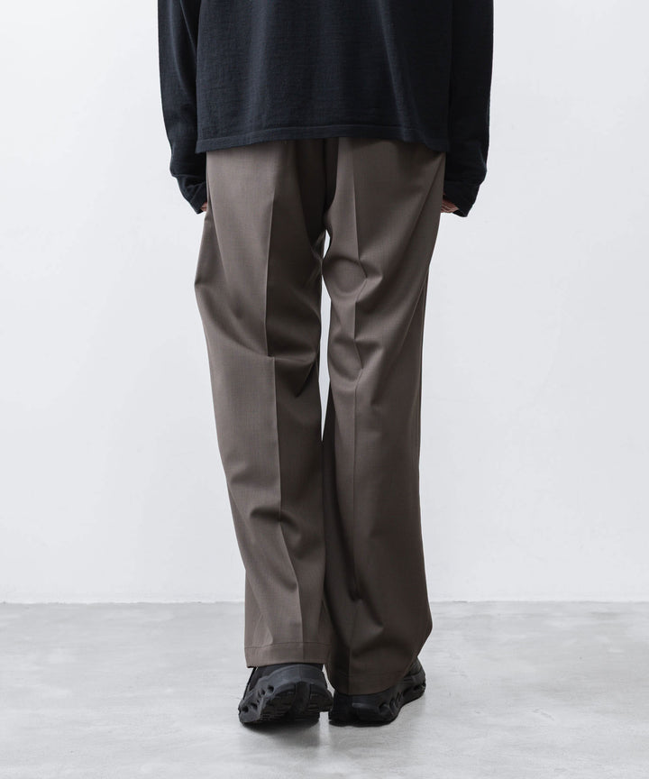 ATTACHMENT / EXCLUSIVE ITEMアタッチメントのWO/PE STRECH GABARDINE BELTED TROUSERS - D.GRAYの公式通販サイトsession福岡セレクトショップ