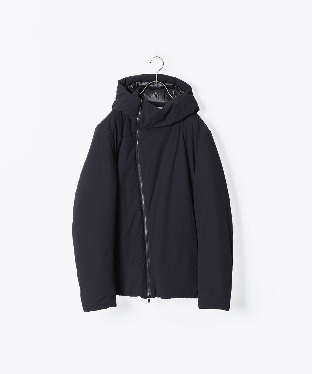 ATTACHMENT / EXCLUSIVE ITEMアタッチメントのNY 2WAY STRECH ROUND ZIP HOODED JACKET - BLACKの公式通販サイトsession福岡セレクトショップ