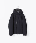 画像をギャラリービューアに読み込む, ATTACHMENT / EXCLUSIVE ITEMアタッチメントのNY 2WAY STRECH ROUND ZIP HOODED JACKET - BLACKの公式通販サイトsession福岡セレクトショップ
