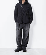 画像をギャラリービューアに読み込む, ATTACHMENT / EXCLUSIVE ITEMアタッチメントのNY 2WAY STRECH ROUND ZIP HOODED JACKET - BLACKの公式通販サイトsession福岡セレクトショップ
