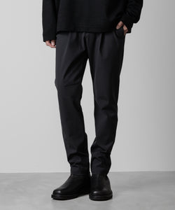 ATTACHMENT アタッチメントのNY/CO STRETCH JERSEY REGULAR FIT EASY TROUSERS - D.GRAY 公式通販サイトsession福岡セレクトショップ