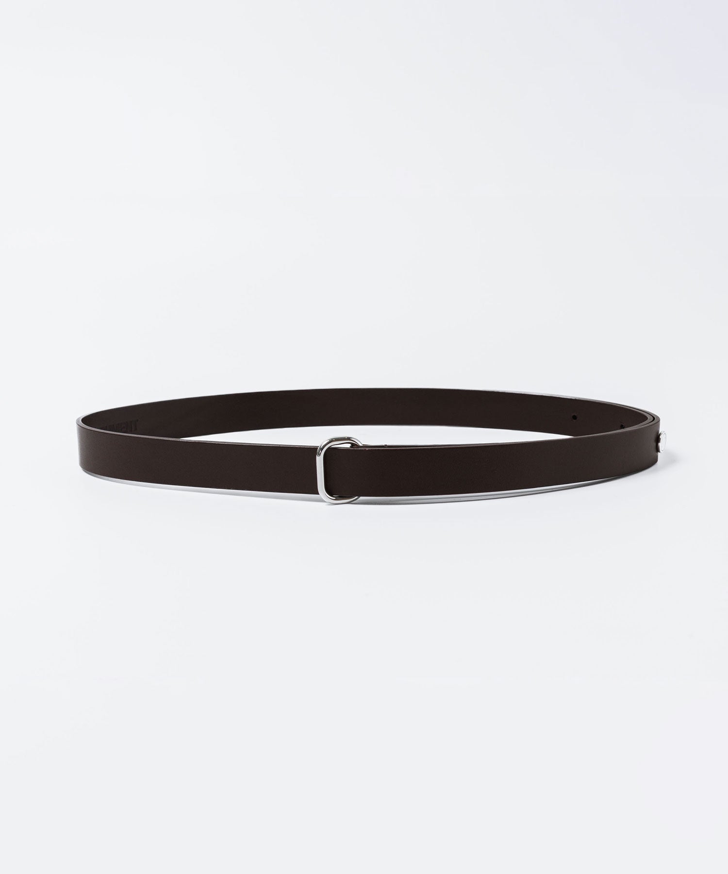 ATTACHMENT アタッチメントのCOW LEATHER BUCKLE LESS BELT - BROWNの公式通販サイトsession福岡セレクトショップ