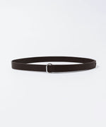 画像をギャラリービューアに読み込む, ATTACHMENT アタッチメントのCOW LEATHER BUCKLE LESS BELT - BROWNの公式通販サイトsession福岡セレクトショップ
