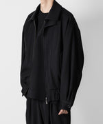 画像をギャラリービューアに読み込む, ATTACHMENT アタッチメントの2/48 WO KERSEY ZIP UP BOMBER JACKET - BLACK 公式通販サイトsession福岡セレクトショップ
