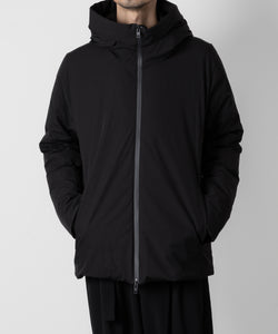 ATTACHMENT アタッチメントの3LAYER LIGHT TAFFETA HOODED DOWN JACKET - BLACK 公式通販サイトsession福岡セレクトショップ