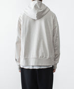 画像をギャラリービューアに読み込む, ATTACHMENT アタッチメントのCO STRETCH TERRY ZIP UP HOODIE - X.GRAYの公式通販サイトsession福岡セレクトショップ
