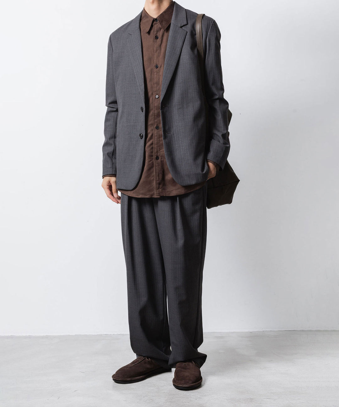 ATTACHMENT アタッチメントのSYNTHETIC LEATHER SHOULDER BAG - D.BROWNの公式通販サイトsession福岡セレクトショップ