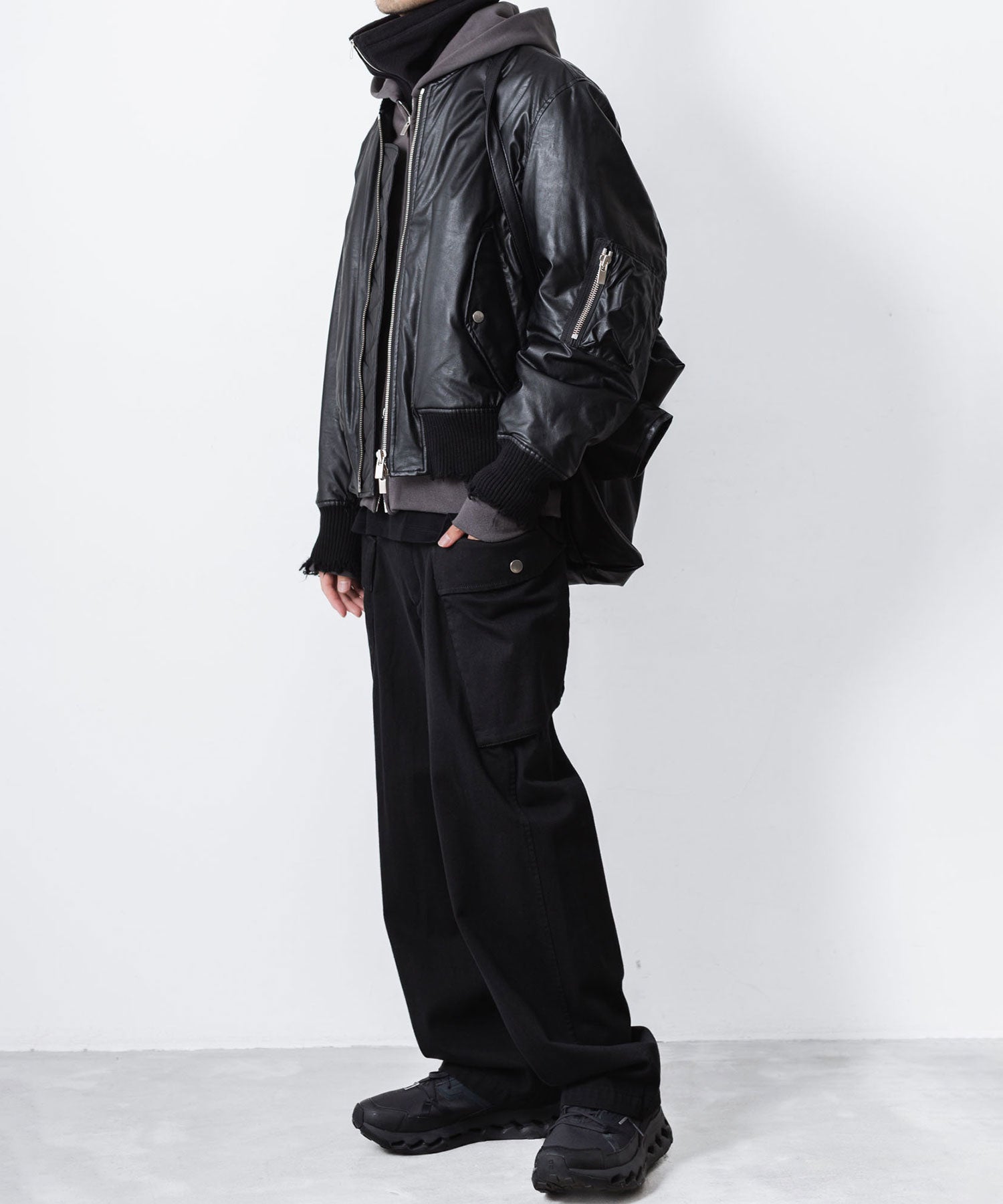 ATTACHMENT アタッチメントのCO NIDOM CLOTH M-43 FIELD TROUSERS - BLACKの公式通販サイトsession福岡セレクトショップ