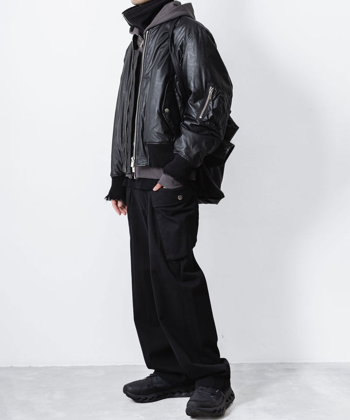 ATTACHMENT アタッチメントのCO NIDOM CLOTH M-43 FIELD TROUSERS - BLACKの公式通販サイトsession福岡セレクトショップ