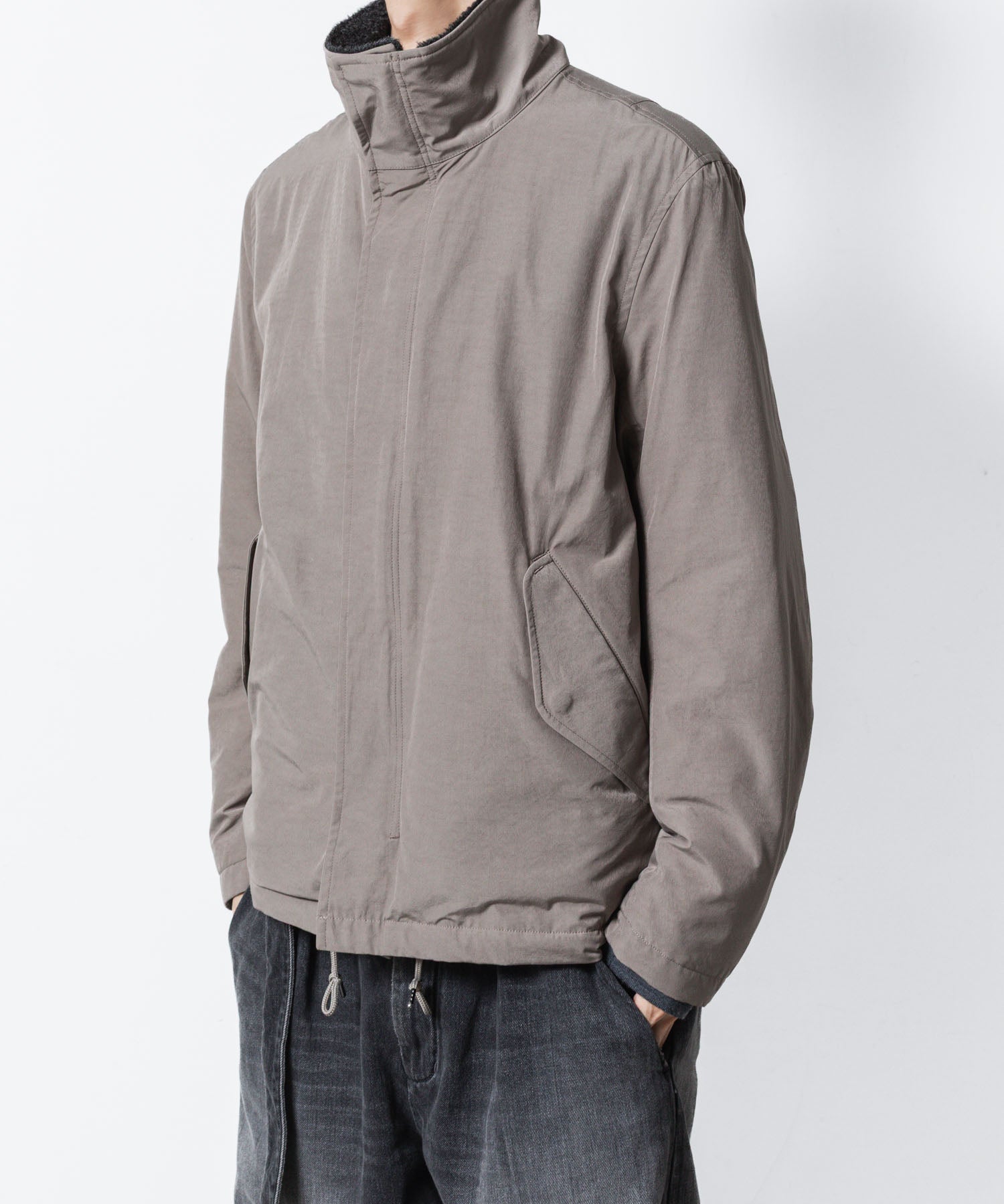 ATTACHMENT アタッチメントのCO/NY WEATHER CLOTH UTILITY JACKET - KHAKI GRAYの公式通販サイトsession福岡セレクトショップ
