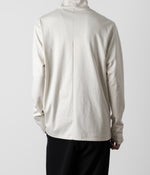 画像をギャラリービューアに読み込む, ATTACHMENT アタッチメントのCOTTON DOUBLE FACE SLIM FIT HIGHNECK L/S TEE - OFF WHITE 公式通販サイトsession福岡セレクトショップ
