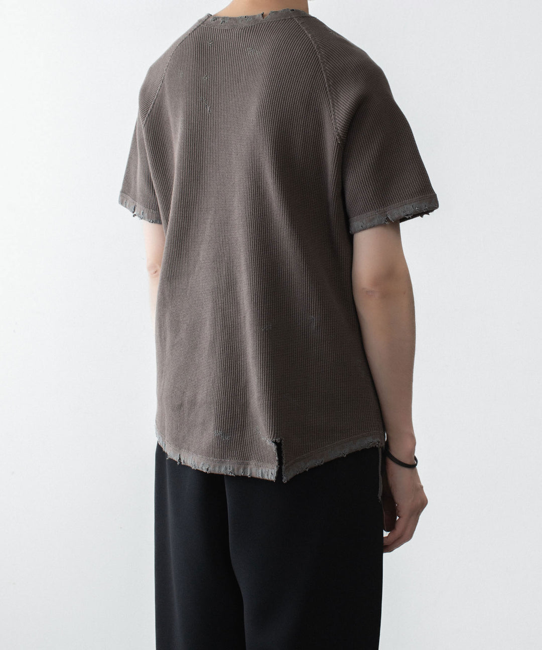VEIN ヴェインの30//2 WAFFLE RAGLAN S/S TEE - KHAKI GRAYの公式通販サイトsession福岡セレクトショップ
