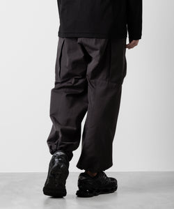 ATTACHMENT アタッチメントのNY/CO TWILL WIDE CARGO TROUSERS - D.GRAY 公式通販サイトsession福岡セレクトショップ