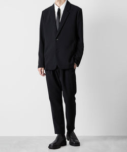 ATTACHMENT アタッチメントのPE STRETCH DOUBLE CLOTH 2B JACKET - BLACK 公式通販サイトsession福岡セレクトショップ