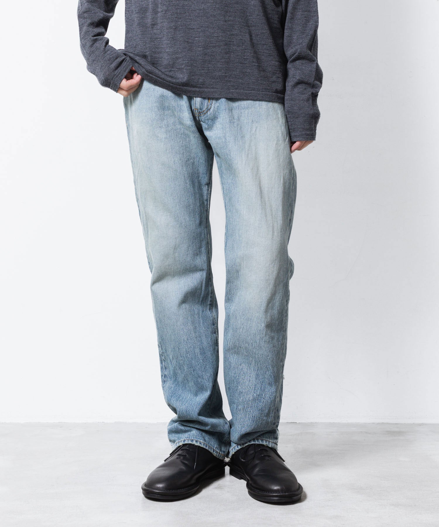 ATTACHMENT アタッチメントの13OZ DENIM STRAIGHT JEANS - L.NAVYの公式通販サイトsession福岡セレクトショップ