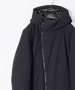 画像をギャラリービューアに読み込む, ATTACHMENT / EXCLUSIVE ITEMアタッチメントのNY 2WAY STRECH ROUND ZIP HOODED JACKET - BLACKの公式通販サイトsession福岡セレクトショップ

