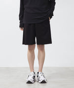画像をギャラリービューアに読み込む, ATTACHMENT アタッチメントのCOTTON DOUBLE FACE EASY SHORTS - BLACKの公式通販サイトsession福岡セレクトショップ

