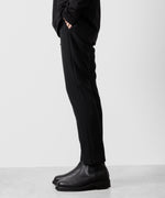 画像をギャラリービューアに読み込む, ATTACHMENT アタッチメントのPE STRETCH DOUBLE CLOTH NARROW TROUSERS - BLACK 公式通販サイトsession福岡セレクトショップ
