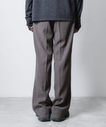 画像をギャラリービューアに読み込む, VEIN ヴェインのPE KERSEY 1TUCK TROUSERS - GRAYの公式通販サイトsession福岡セレクトショップ
