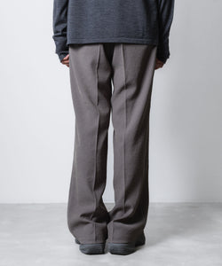 VEIN 】PE KERSEY 1TUCK TROUSERS - GRAY | 公式通販サイト session
