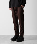 画像をギャラリービューアに読み込む, ATTACHMENT アタッチメントのPE STRETCH DOUBLE CLOTH REGULAR FIT EASY TROUSERS - BROWN 公式通販サイトsession福岡セレクトショップ
