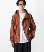 画像をギャラリービューアに読み込む, ATTACHMENT アタッチメントのNY TAFFETA HOODED TRACK JKT - BROWNの公式通販サイトsession福岡セレクトショップ
