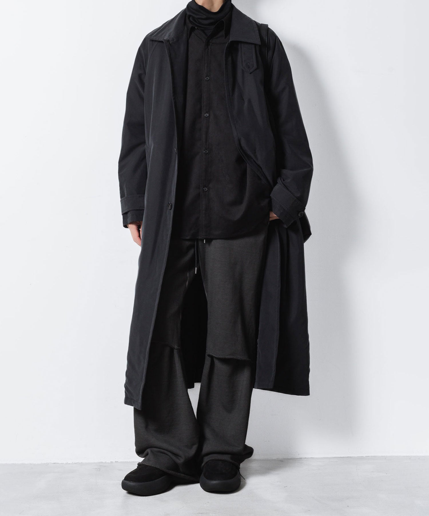 VEIN ヴェインのJUMBERCA TERRY COLD DYED CUT OFF BAGGY TROUSERS - GRAYの公式通販サイトsession福岡セレクトショップ