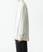 画像をギャラリービューアに読み込む, ATTACHMENT アタッチメントのCU/PE FIBRIL SATIN L/S SHIRT - OFF WHITEの公式通販サイトsession福岡セレクトショップ
