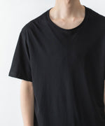 画像をギャラリービューアに読み込む, ATTACHMENT アタッチメントの100/3 HIGH TWIST JERSEY SLIM FIT S/S TEE - BLACKの公式通販サイトsession福岡セレクトショップ
