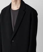 画像をギャラリービューアに読み込む, ATTACHMENT アタッチメントのPE STRETCH DOUBLE CLOTH OVERSIZED 2B JACKET - BLACK 公式通販サイトsession福岡セレクトショップ
