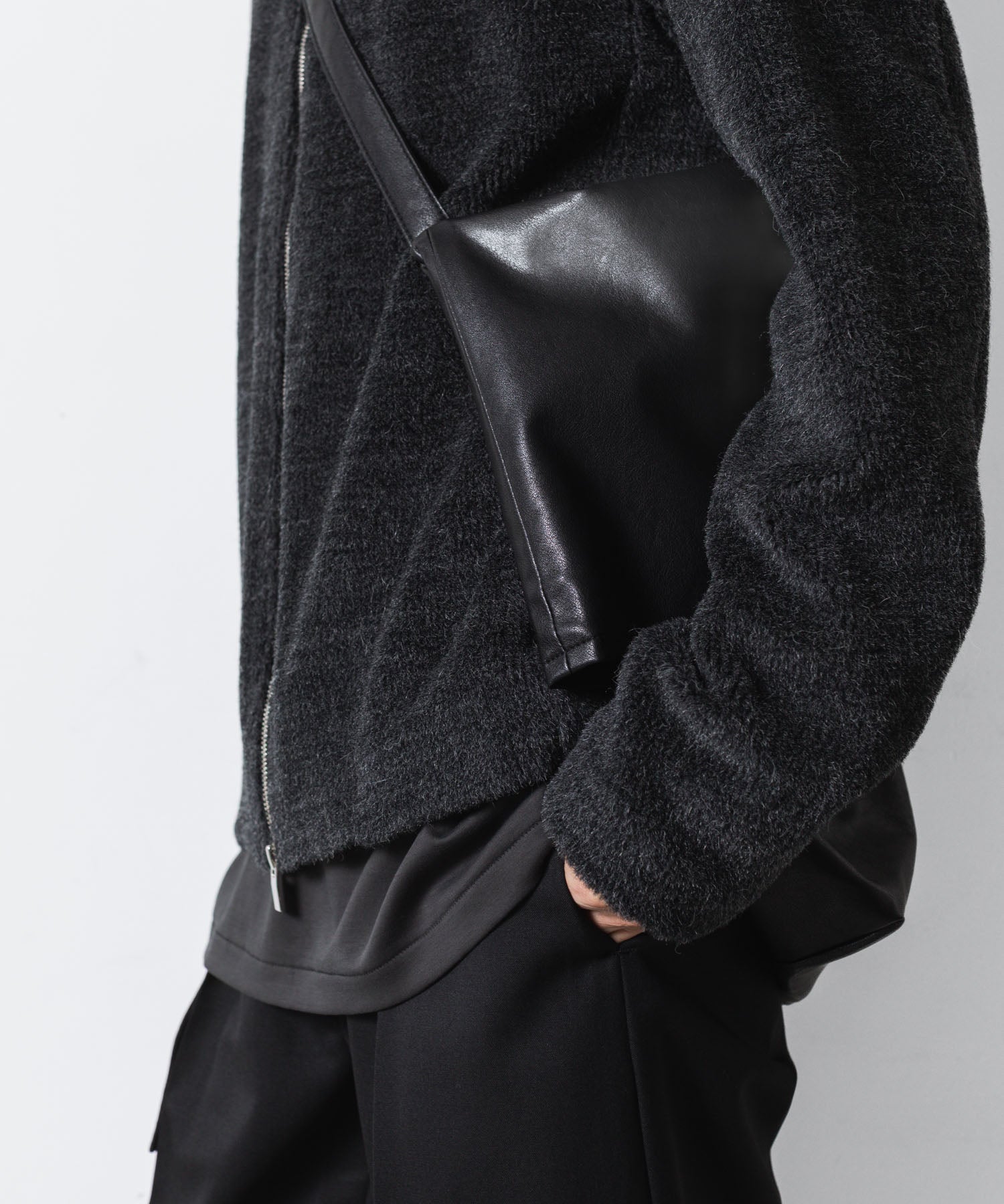 ATTACHMENT アタッチメントのWO/ALPACA BOA ZIP UP BLOUSON - D.GRAYの公式通販サイトsession福岡セレクトショップ