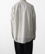 画像をギャラリービューアに読み込む, ATTACHMENT アタッチメントのWO/PE STRIPE L/S SHIRT - S.GRAYの公式通販サイトsession福岡セレクトショップ
