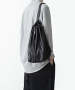 画像をギャラリービューアに読み込む, ATTACHMENT アタッチメントのSYNTHETIC LEATHER BUCKET BAG - BLACKの公式通販サイトsession福岡セレクトショップ
