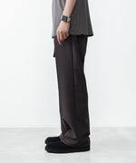 画像をギャラリービューアに読み込む, ATTACHMENT アタッチメントのPE STRETCH DOUBLE CLOTH BELTED STRAIGHT TROUSERS - D.BROWNの公式通販サイトsession福岡セレクトショップ
