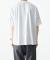 【 VEIN 】100/3 SUEDE JERSEY VESSEL S/S TEE - WHITE
