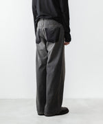 画像をギャラリービューアに読み込む, ATTACHMENT アタッチメントの11OZ DENIM WIDE JEANS - BLACKの公式通販サイトsession福岡セレクトショップ
