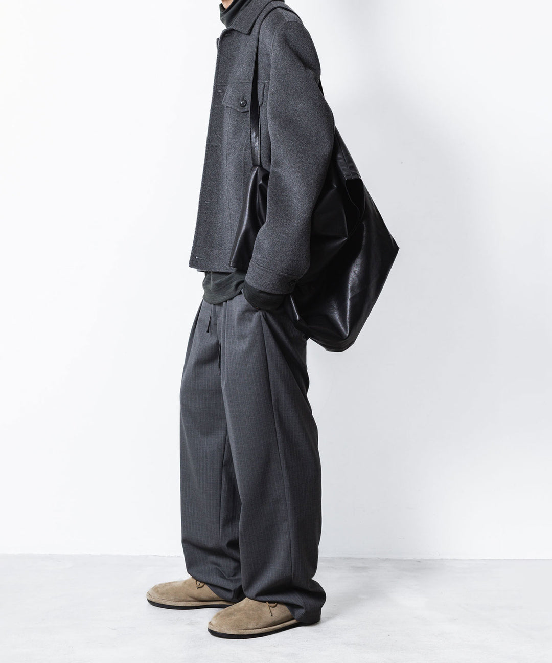 ATTACHMENT アタッチメントのWO/CA DOUBLE FACE BEAVER TRACKER JACKET - X.GRAYの公式通販サイトsession福岡セレクトショップ