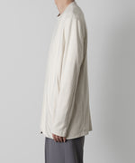 画像をギャラリービューアに読み込む, 【ATTACHMENT】ATTACHMENT アタッチメントのCOTTON DOUBLE FACE COLLARLESS CARDIGAN - OFF WHITE 公式通販サイトsession福岡セレクトショップ
