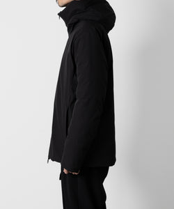 ATTACHMENT アタッチメントの3LAYER LIGHT TAFFETA HOODED DOWN JACKET - BLACK 公式通販サイトsession福岡セレクトショップ